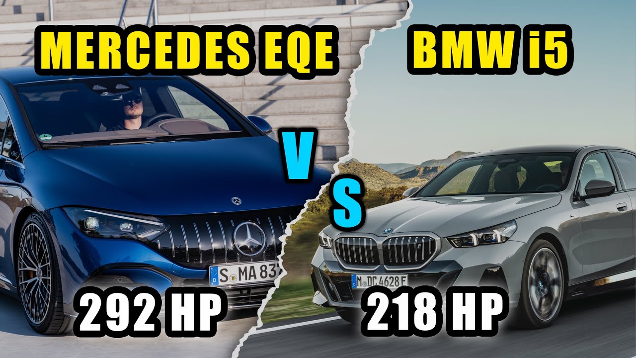 Mercedes EQE vs BMW i5 Karşılaştırması | E Segmenti Elektrikli Otomobiller