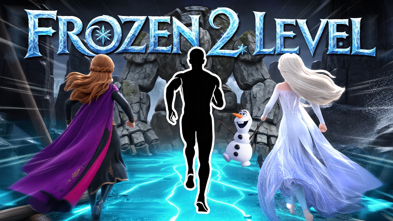 Immersive Interactive Warm Up | FROZEN 2 RUN! ❄️👑 ~180 kcal Burn | Fun Workout | Full Body