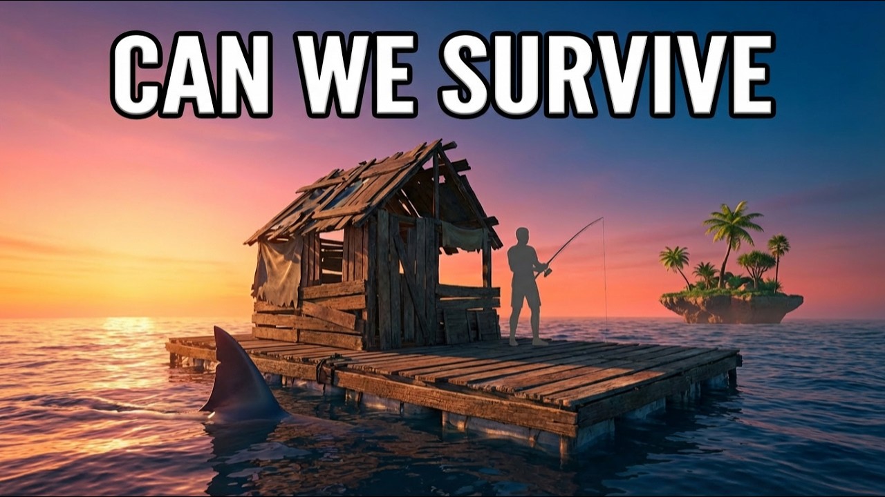 Live🔴| Surviving Raft with friends!!