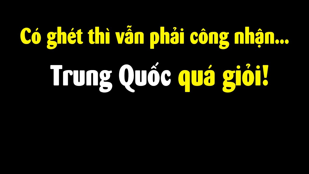 Trung Quốc đã phát triển quá mức tưởng tượng