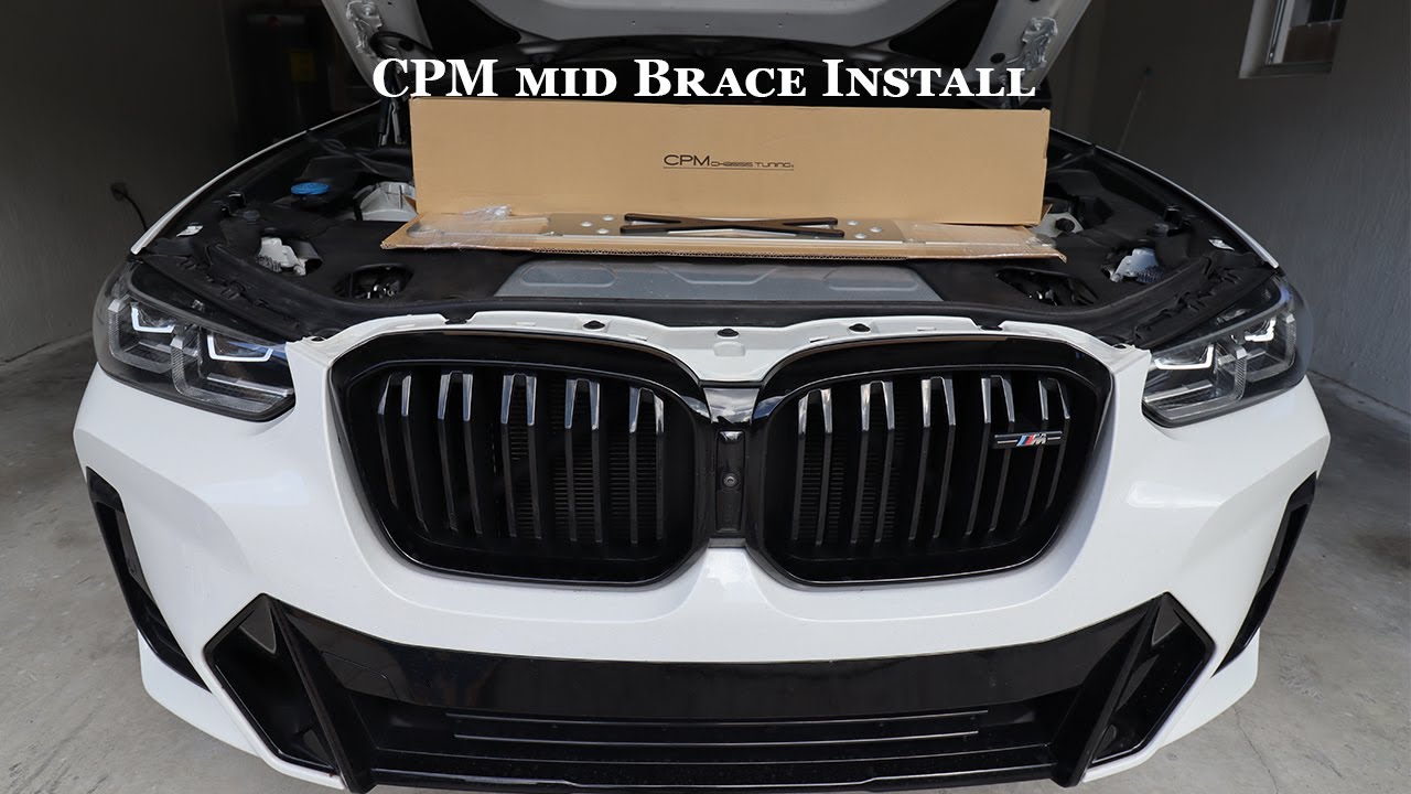 2022 BMW X3 M40i CPM Mid Lower Brace Install: Is it Better than Ultra Racing?