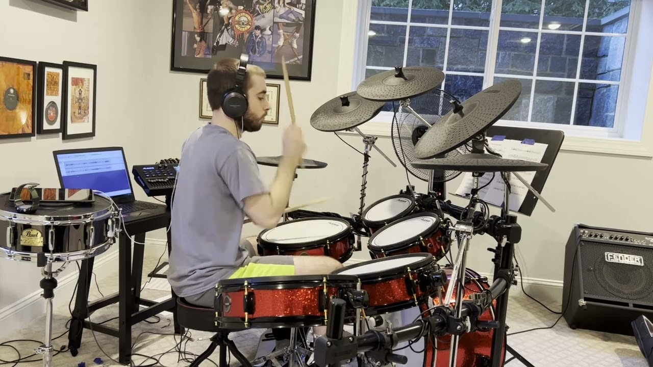 For Whom the Bell Tolls - Metallica - Alesis Strike Pro SE Drum Cover