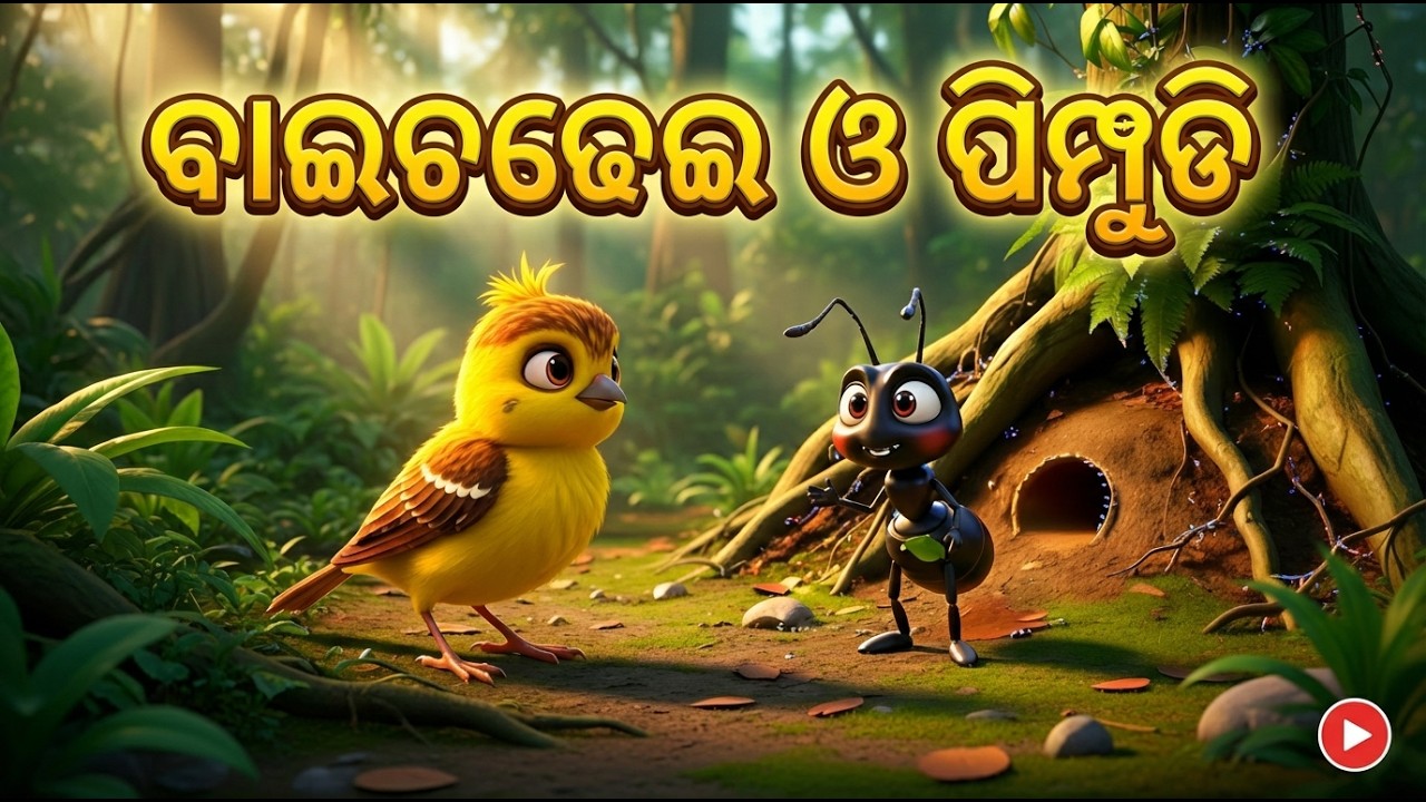ବାଇଚଢେଇ ଓ ପିମ୍ପୁଡି  (Bai Chadhei O Pimpudi) | Odia Funny Folk Song | Village Comedy Song