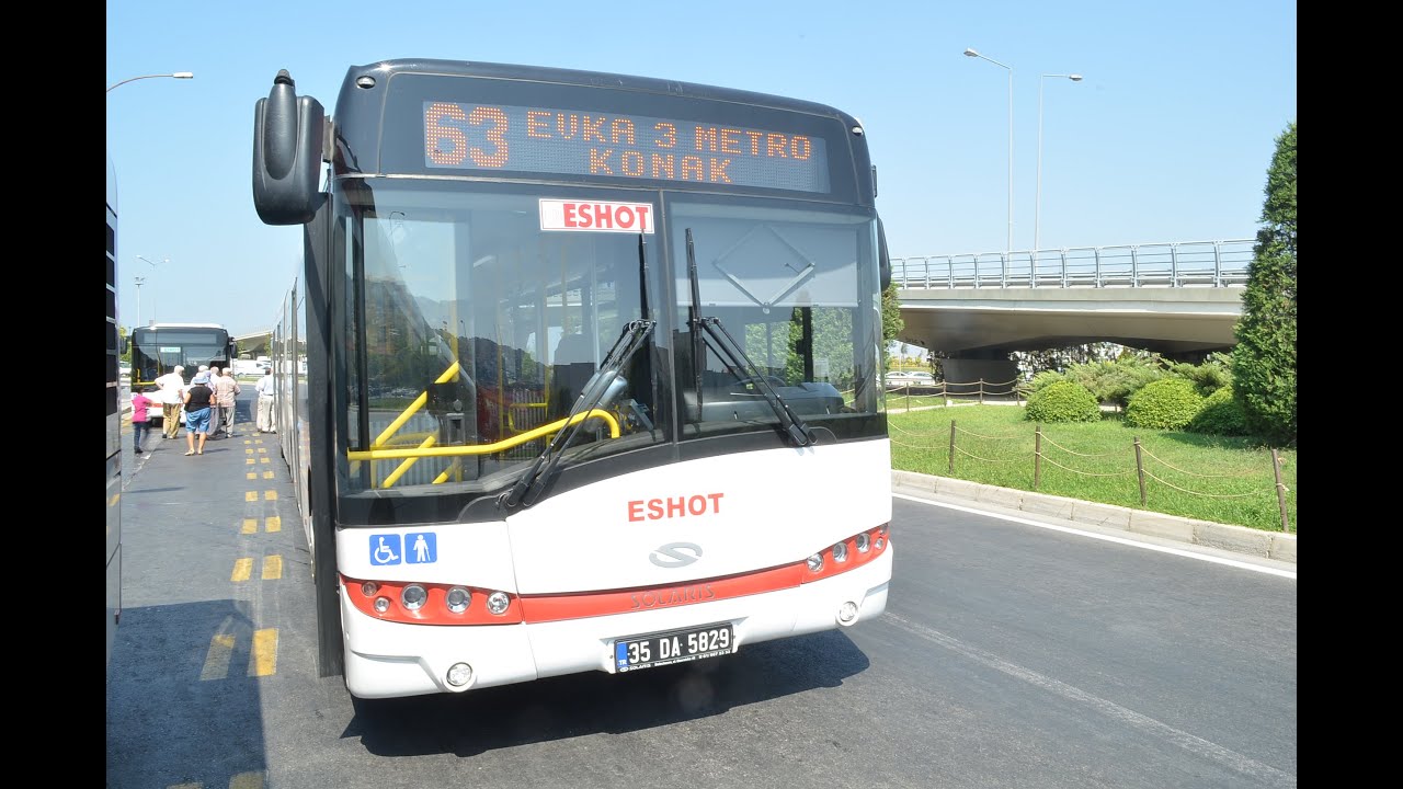ESHOT | 63 EVKA 3 METRO - KONAK HATTININ PARKUR VİDEOSU | BY SOLARIS
