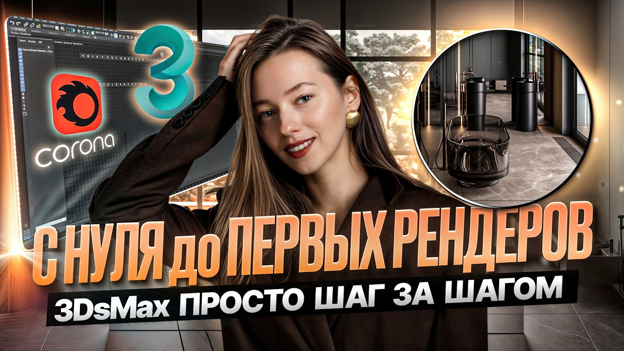 Бесплатный курс 3D-визуализации интерьера. 3ds max для начинающих.  Урок 1. Настройка 3ds max база