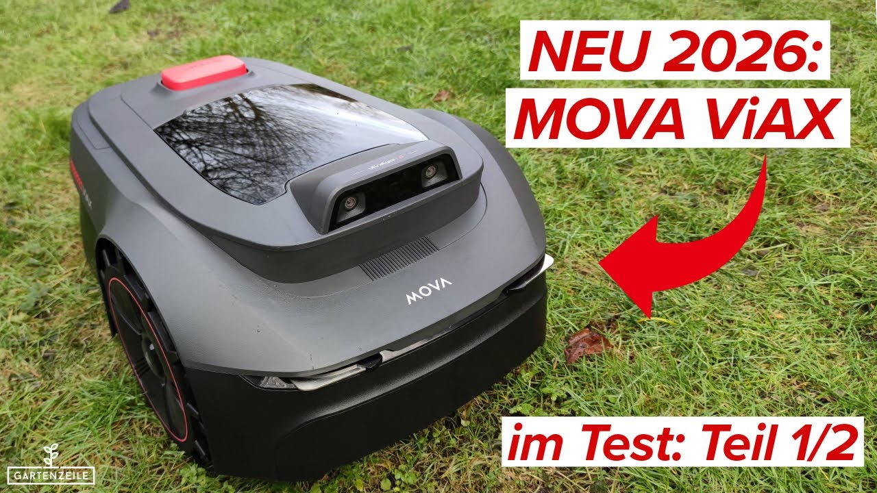 MOVA ViAX 250 Mähroboter im Test | NEU 2026 | Was verspricht das neue Modell?