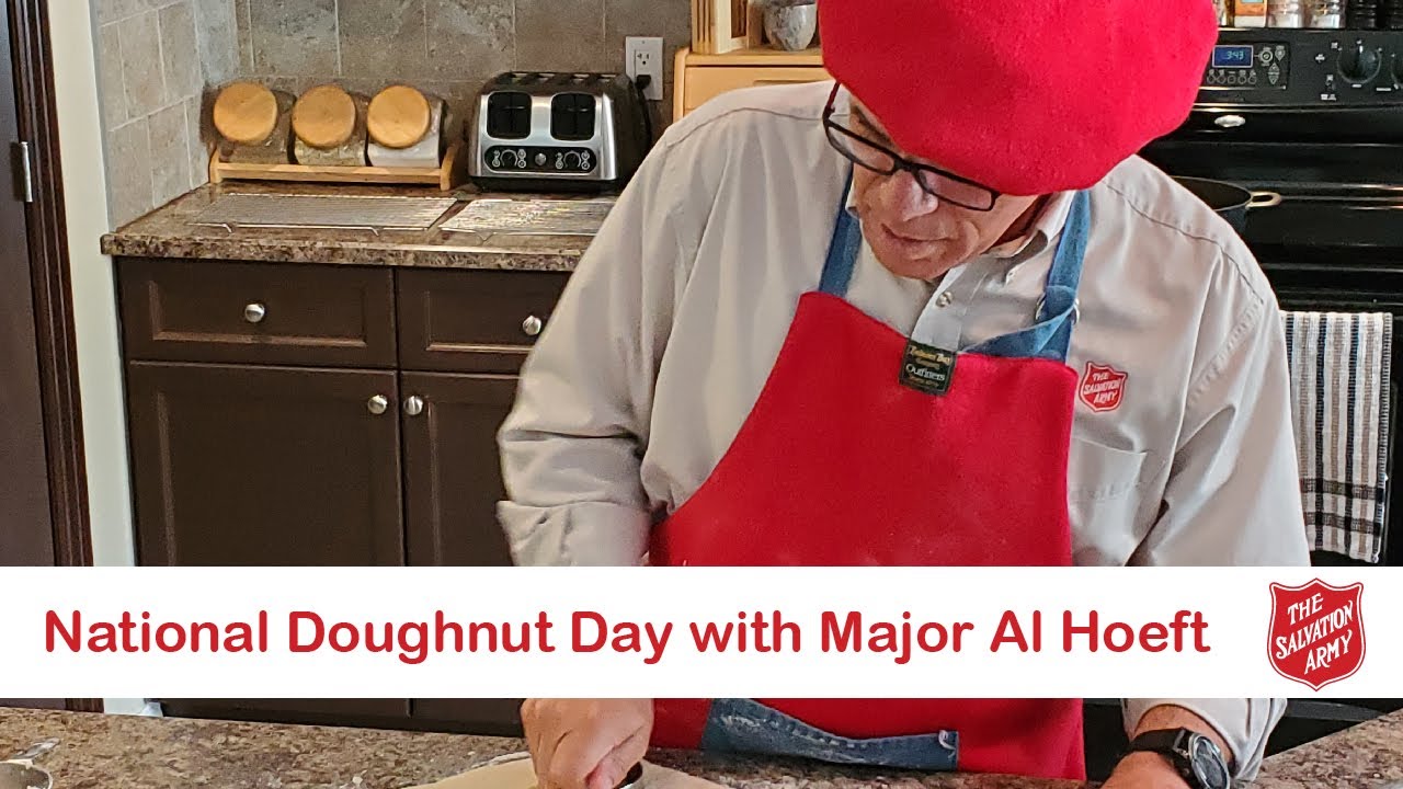 Doughnut Day 2020 with Major Al Hoeft
