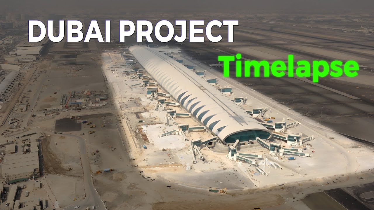 Al Maktoum International Airport Expansion | Time-lapse video