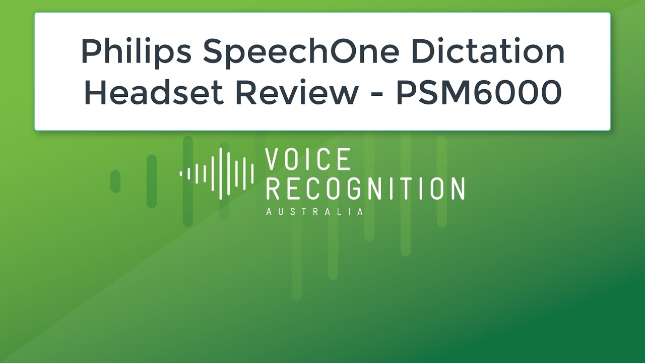 Philips SpeechOne Wireless Headset Review - PSM6000, PSM6300, PSM6500