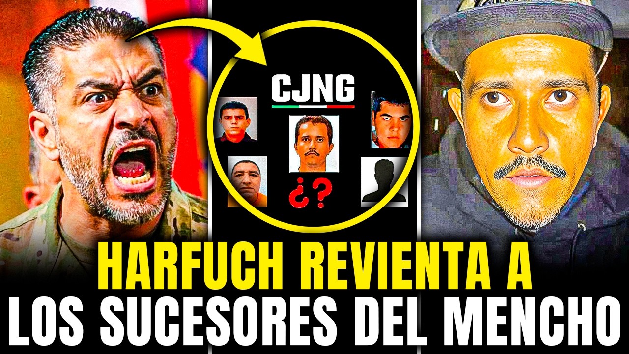HARFUCH FULMINA a los 3 SUCESORES del MENCHO junto con 40 MUGROSOS del CJNG con ARTILLADOS