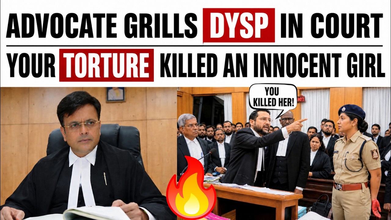 ADVOCATE GRILLS DYSP IN COURT: 