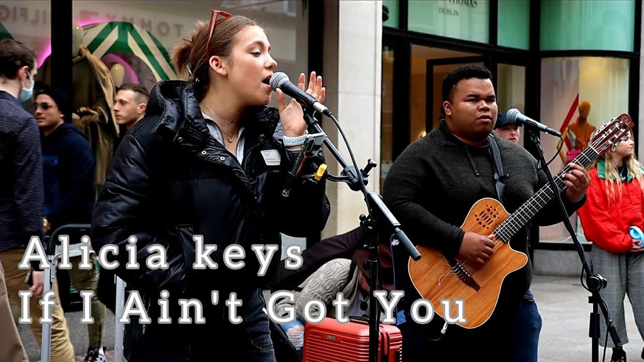 WOW!!! HIS VOICE  | Alicia Keys - If I Ain't Got You | Allie & Fabio cover