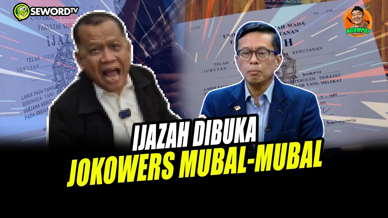 Begawan: Begawan: POLDA PERLIHATKAN IJAZAH, JOKOWERS MEMBABI BUTA #1564