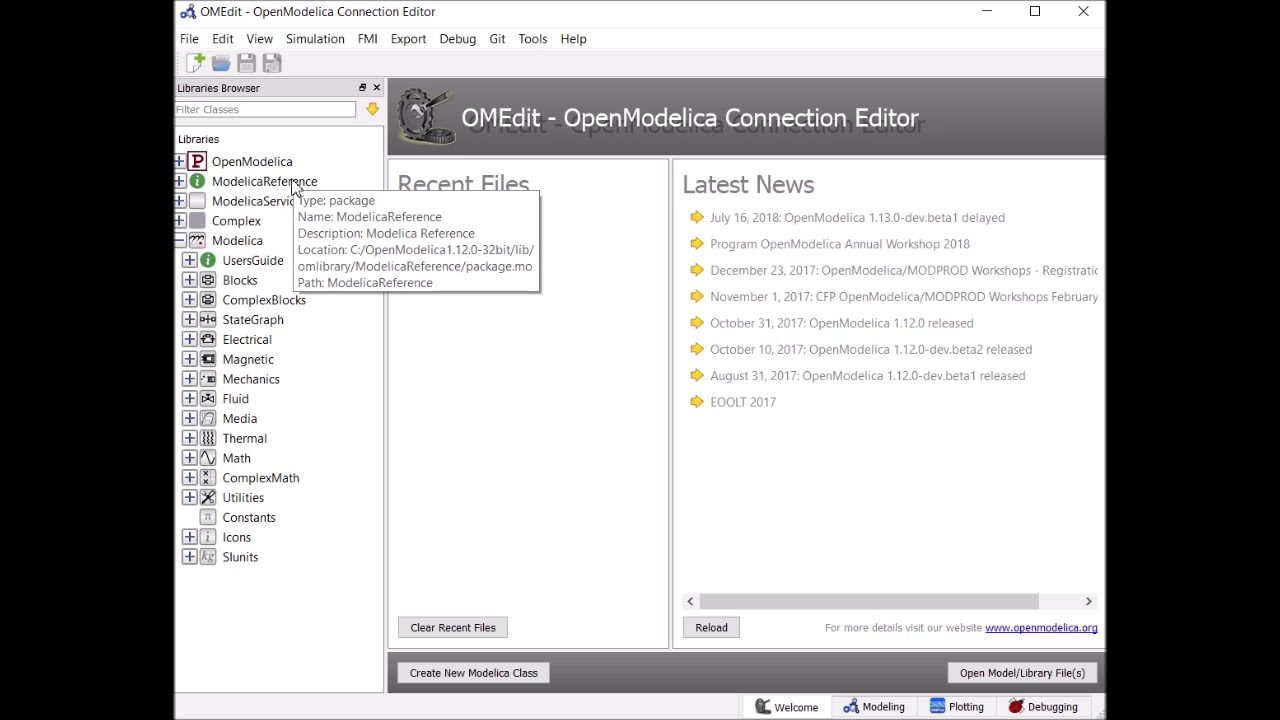 OpenModelica Tutorial