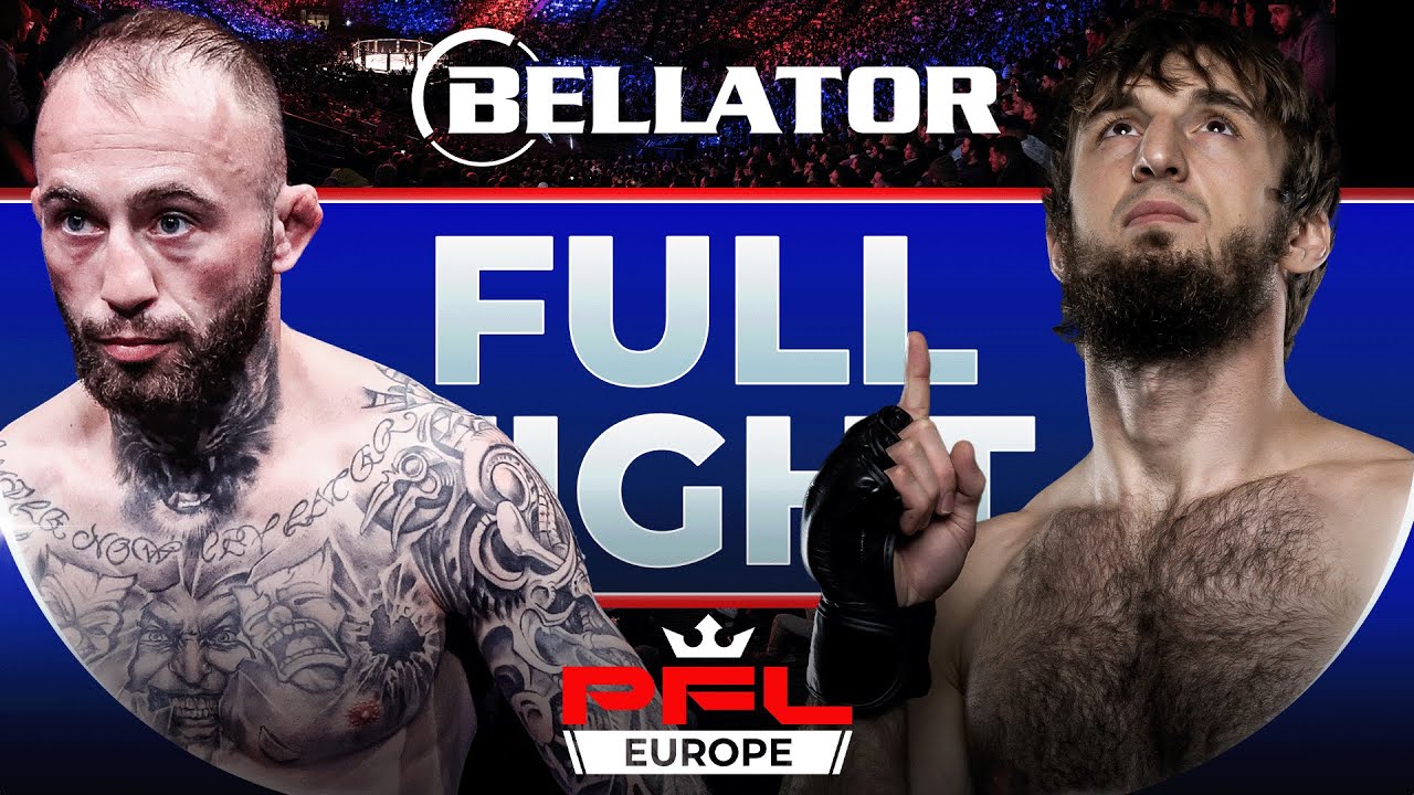 Poland v Russia | Khasan Magomedsharipov v Piotr Niedzielski | Full Fight | Bellator 299