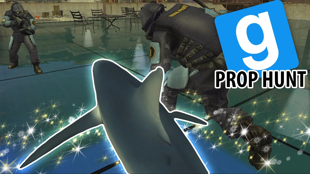 MAGICAL FISH SHARK!! | GMod Prop Hunt Funny Moments