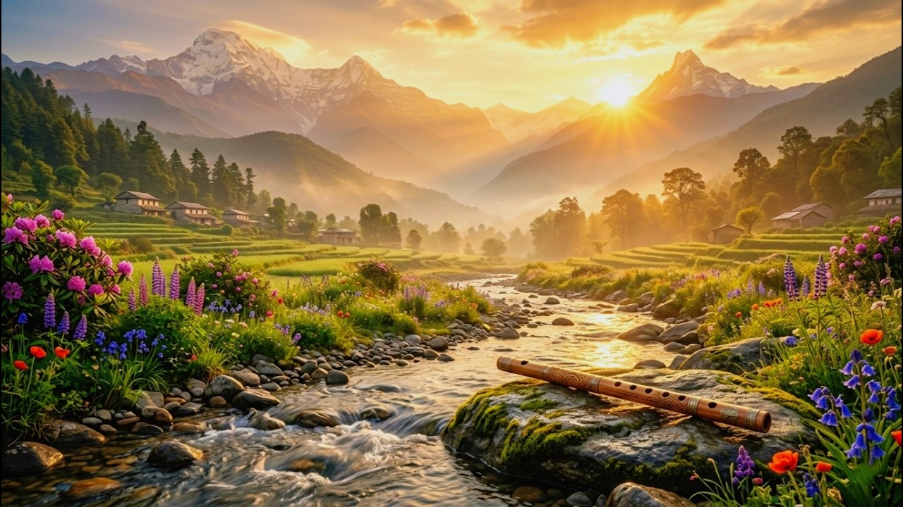 Start Your Day with Positive Energy | 1 Hour Morning Flute Music