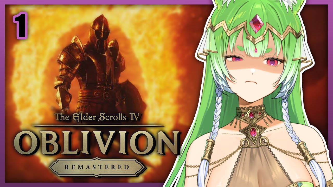 【OBLIVION REMASTERED】BLIND PLAYTHROUGH! I've never played anything like this【globie | Cera Luceria】