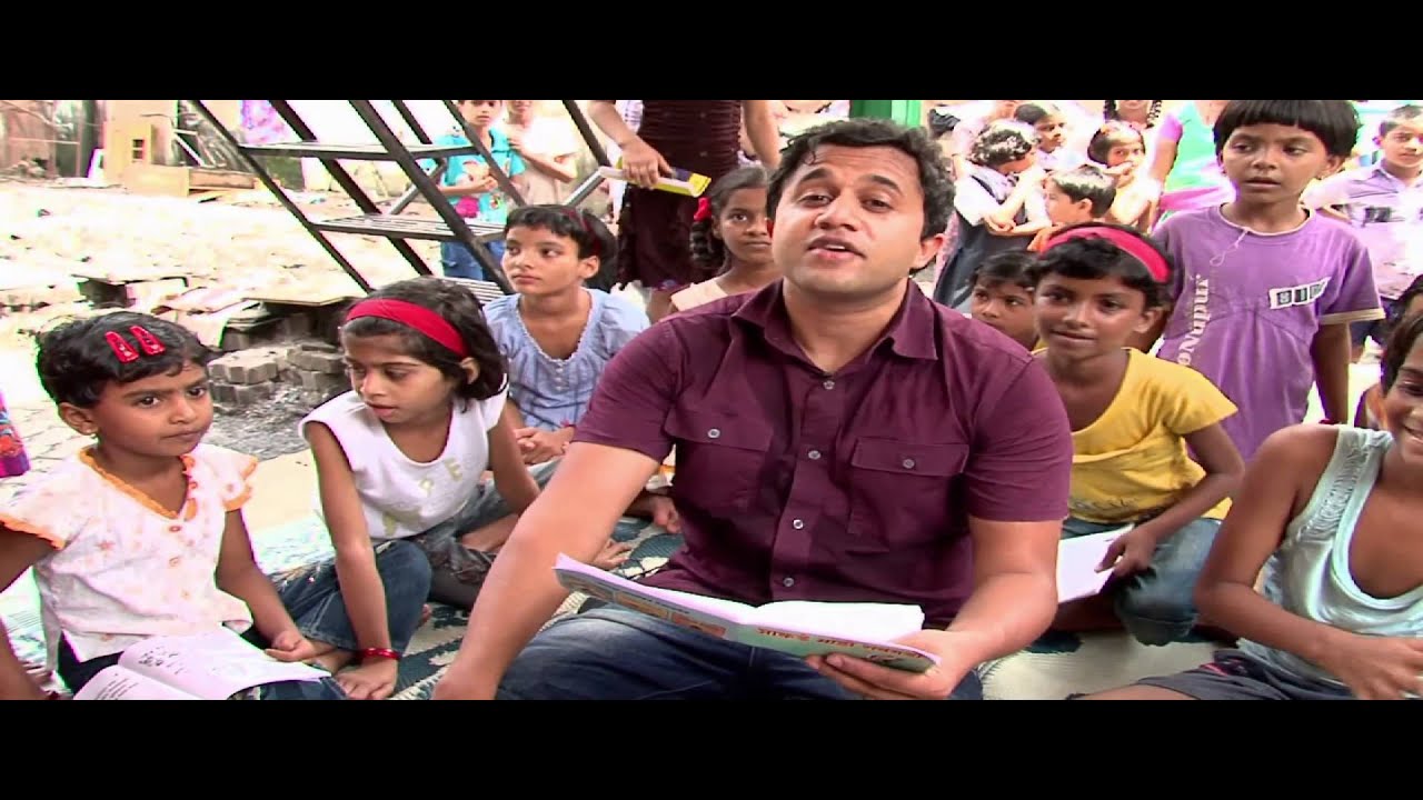 Bollywood Actor Omi Vaidya Visits Pratham