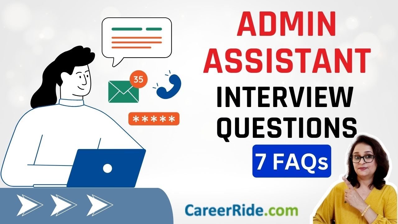 Admin Assistant Interview Questions and Answers ✅ | Administrative Assistant Interview Questions