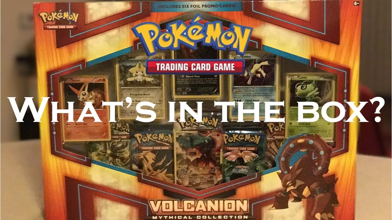 What's in the Box #1: Pokemon TCG Volcanion Mythical Collection