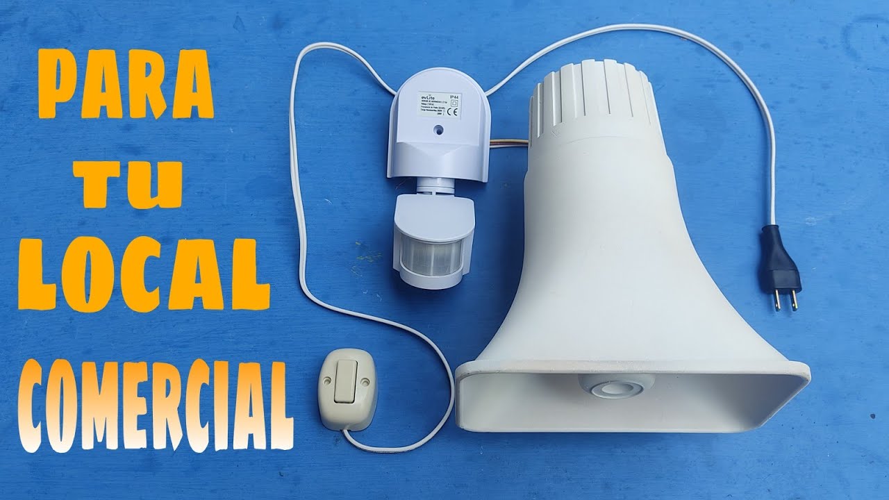 Alarma casera . Con sensor de movimiento