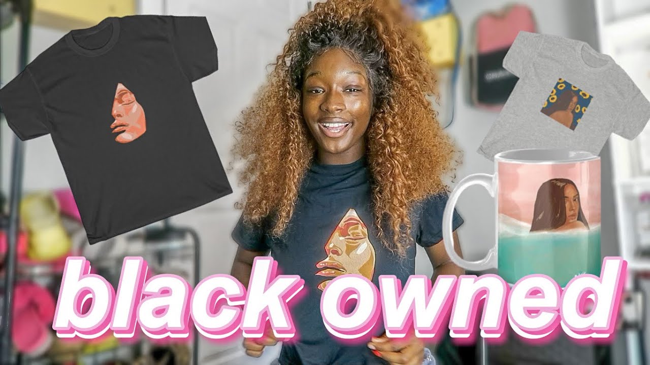 THESE BLACK OWNED GRAPHIC TEES ARE 🔥  Art.Sefiyetu Black Owned Business Review