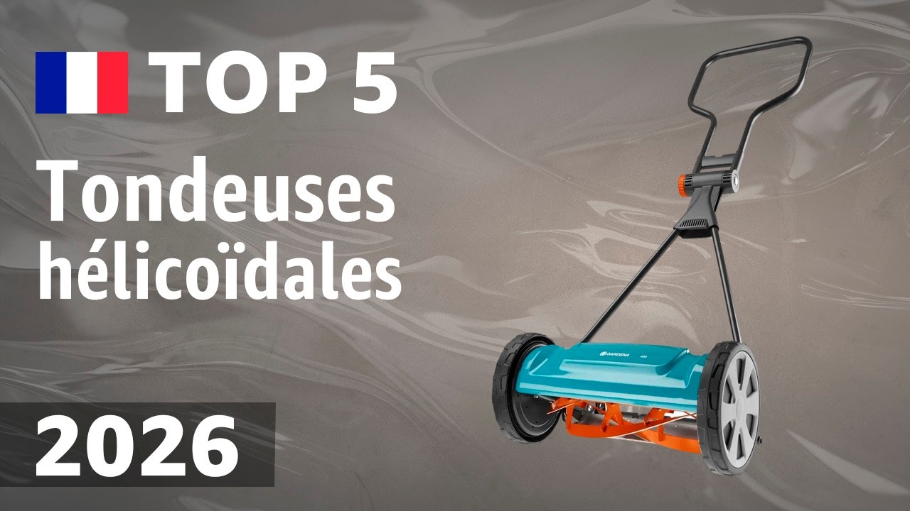 TOP—5. Meilleures tondeuses hélicoïdales (tondeuses à gazon manuelles). Test & Comparatif 2026