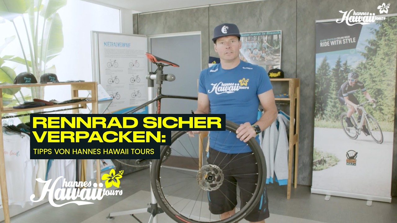 Rennrad sicher verpacken – Tipps von Hannes Hawaii Tours Mechaniker Markus