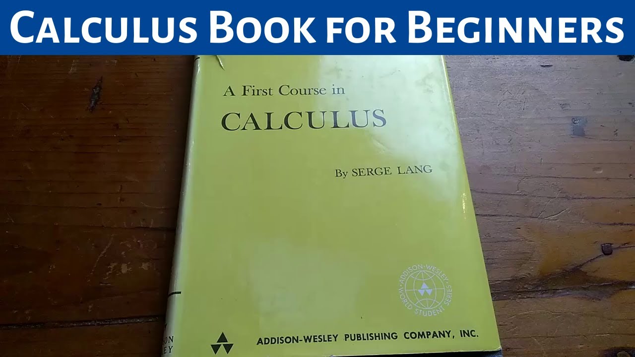Calculus Book for Beginners: 