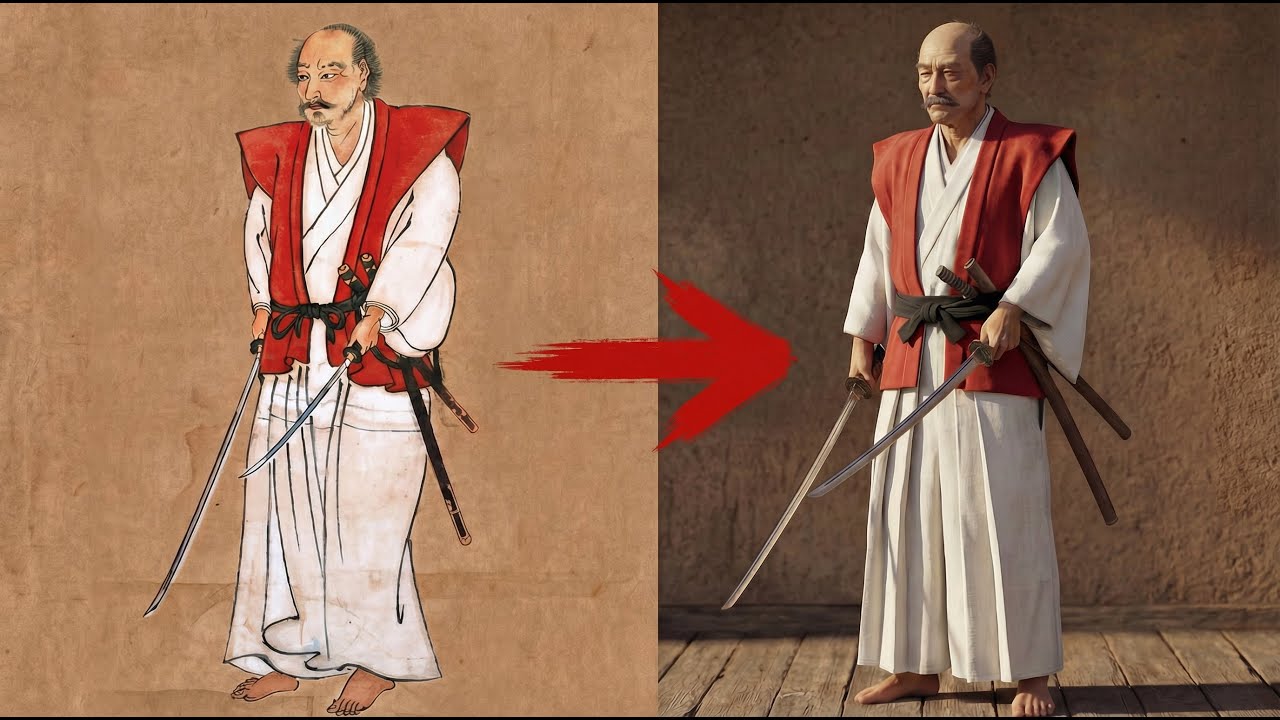 浮世絵の武将をAIで実写化したら想像を超えた｜Ukiyo-e Samurai Reimagined in Live Action by AI