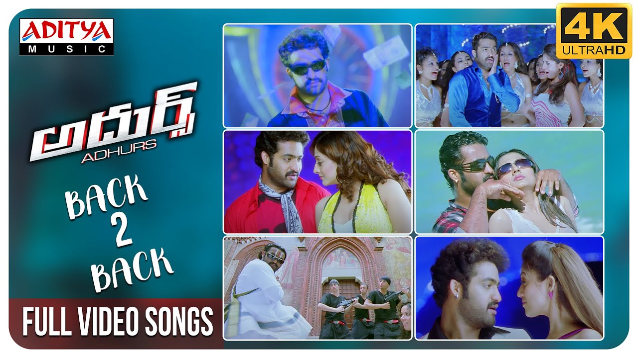 Adhurs Back To Back Full Video Songs | Adhurs Movie | Jr. NTR, Nayanatara, Sheela | Devi Sri Prasad