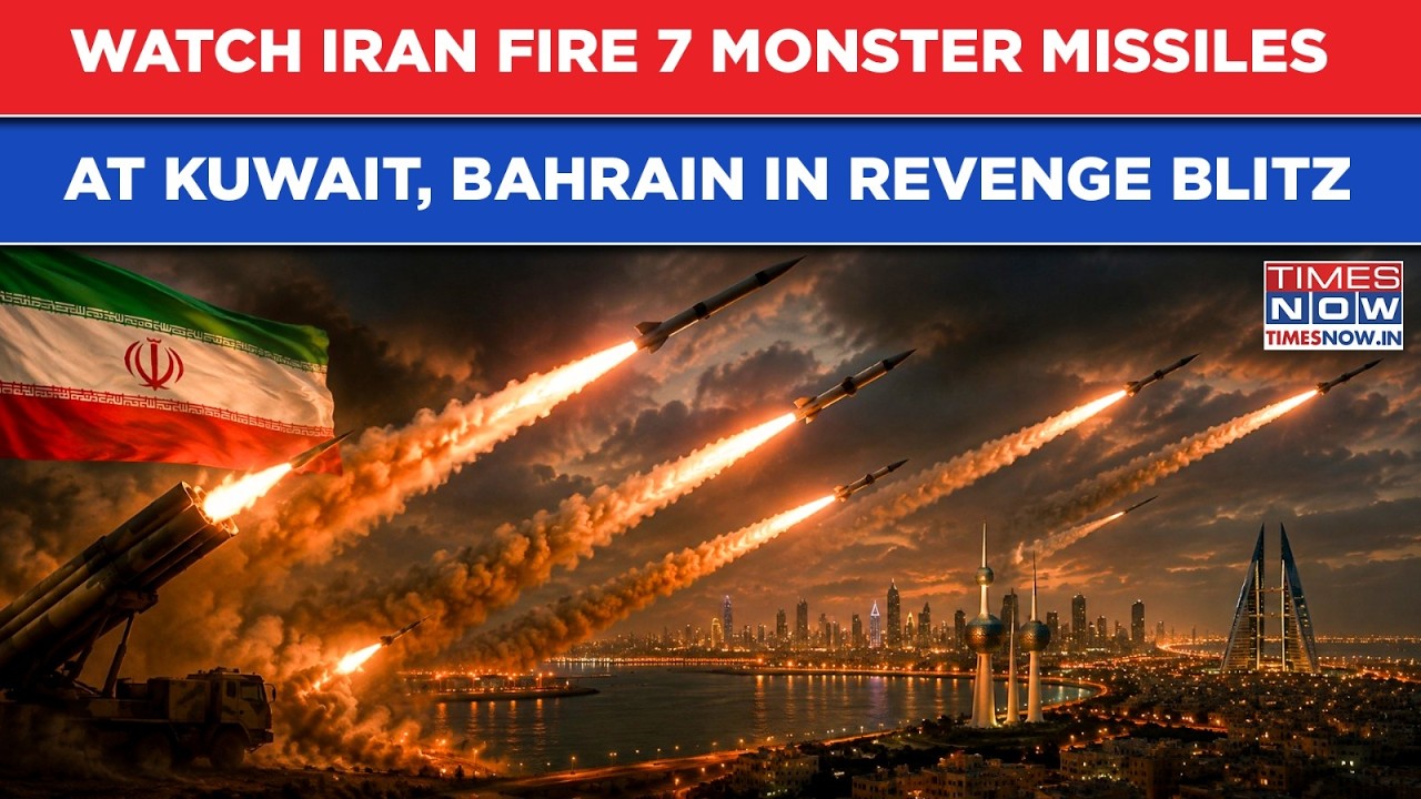 IRAN Bombards Kuwait, Bahrain: IRGC Unleashes 7 Monster Missiles In Revenge Blitz| US VS Tehran