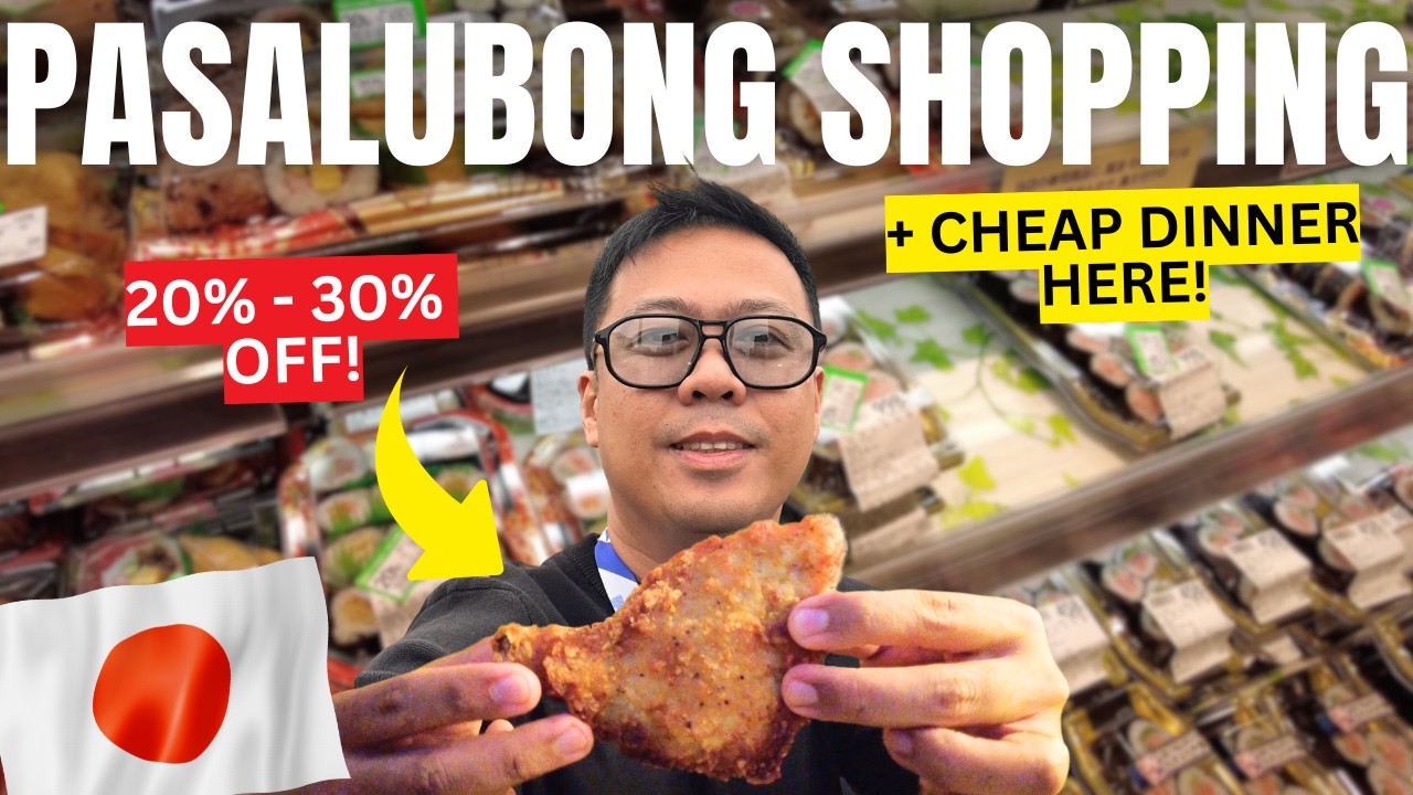 Budget Japan Shopping Vlog: Food + Pasalubong at Supermarket! | Japan Vlog 2025
