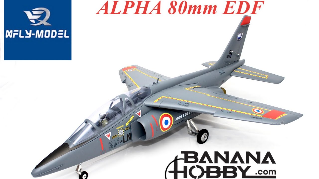 Bananahobby Xfly model Alpha Jet Unboxing @bananahobby @xflymodel2017