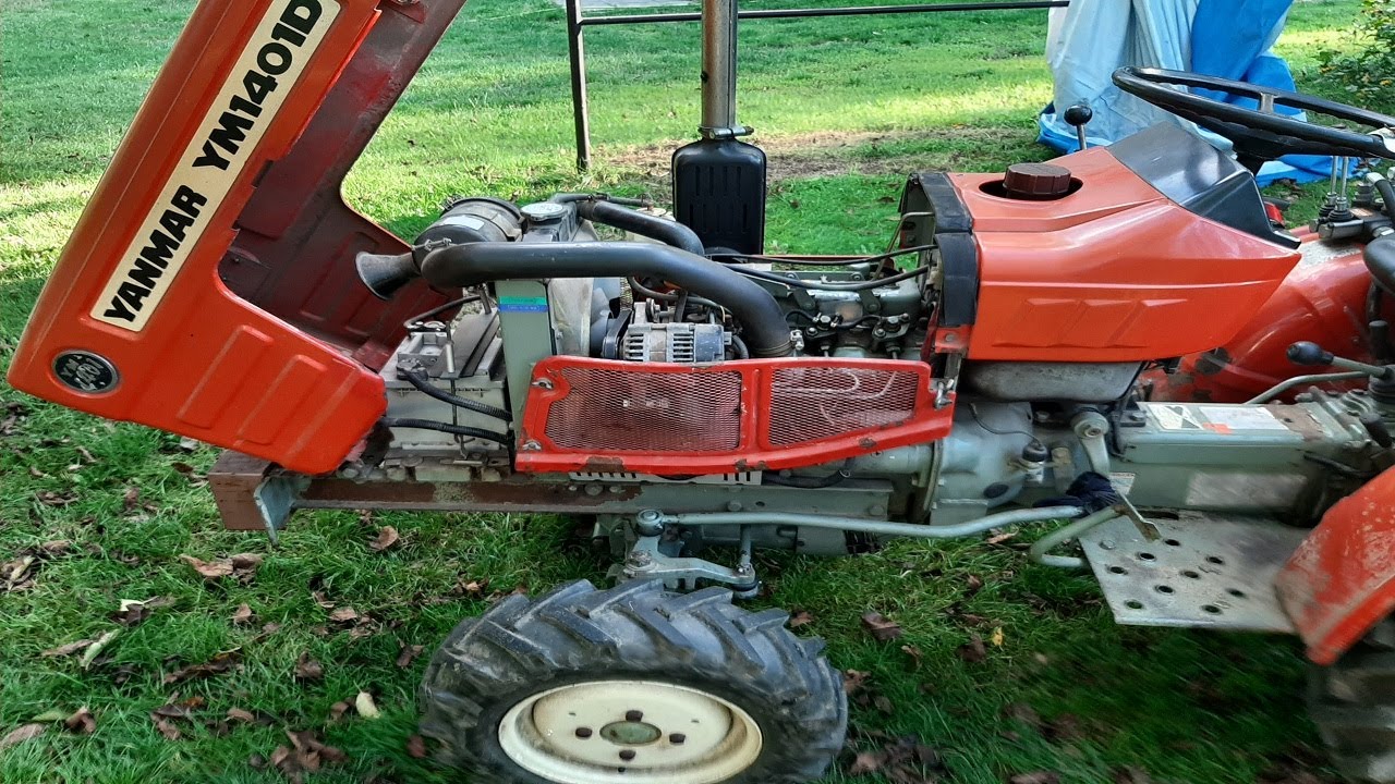 Omówienie traktorka YANMAR 1401D podstawowe dane techniczne