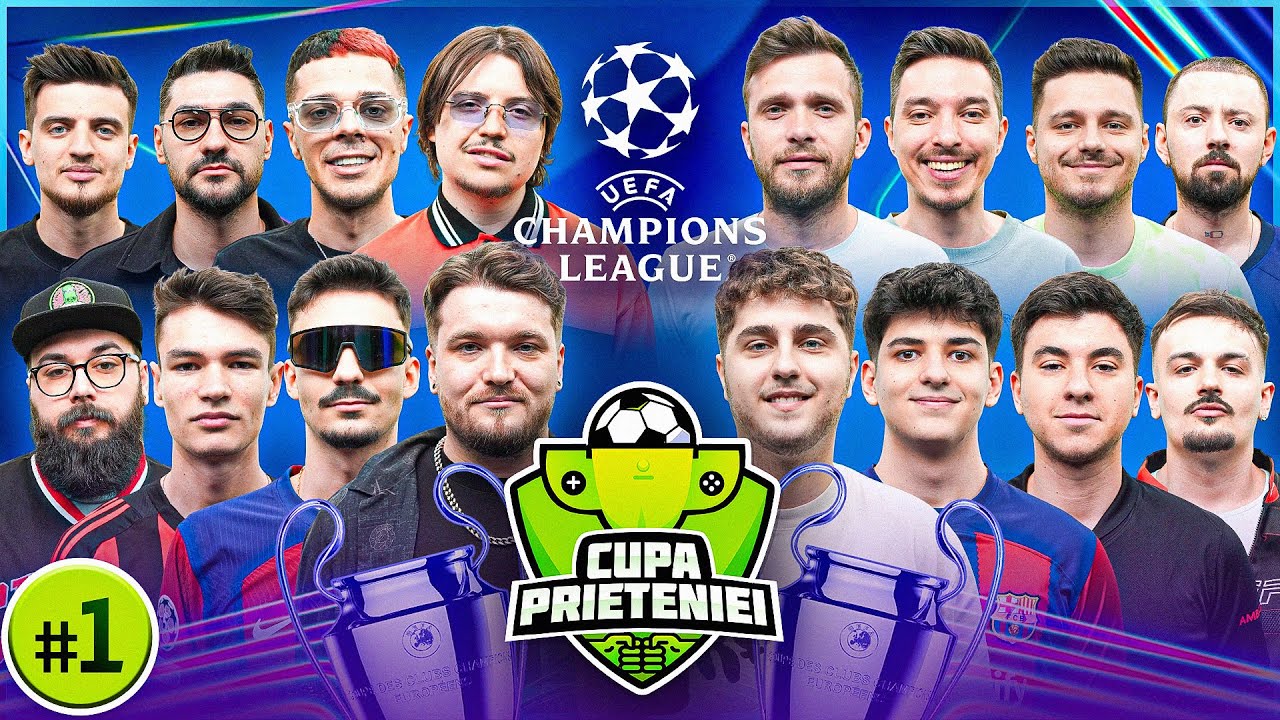 APAR DISCUTII INCA DE LA TRAGEREA LA SORTI DIN CUPA PRIETENIEI UCL 2VS2 LA EA FC 25 !!!