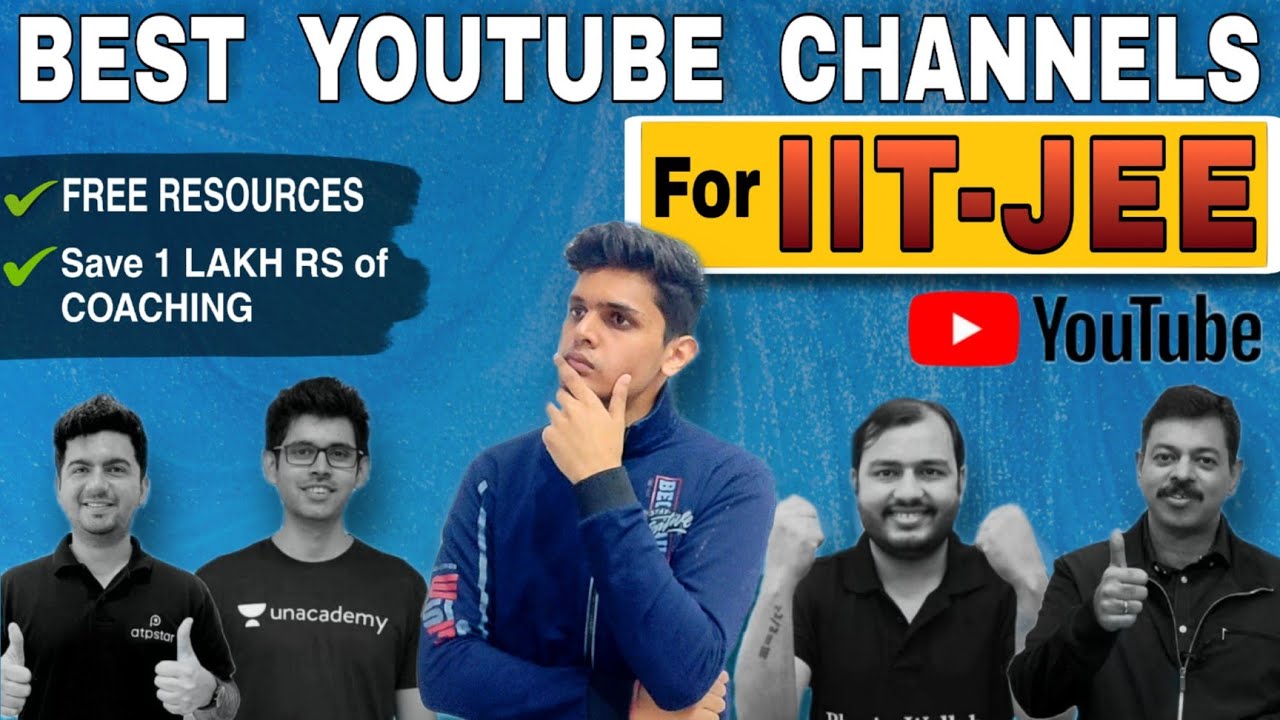 Best FREE YouTube channel for IIT-JEE🔥| Guide to clear jee without coaching|