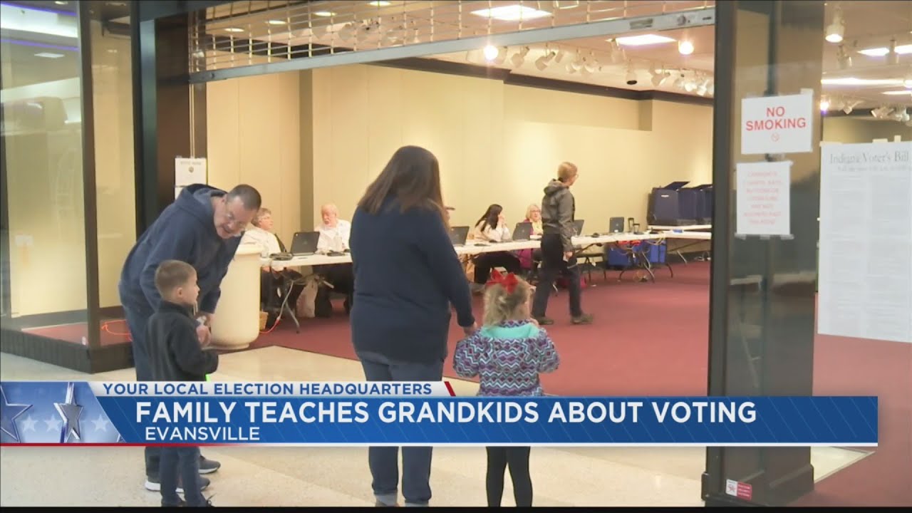 Local family makes voting an educational experience