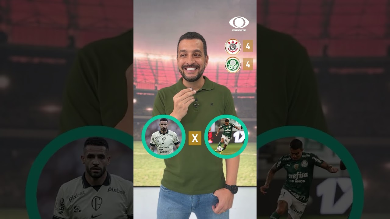 Edu Dracena escolhe entre o elenco de Palmeiras 2016 e Corinthians 2015 | #Shorts
