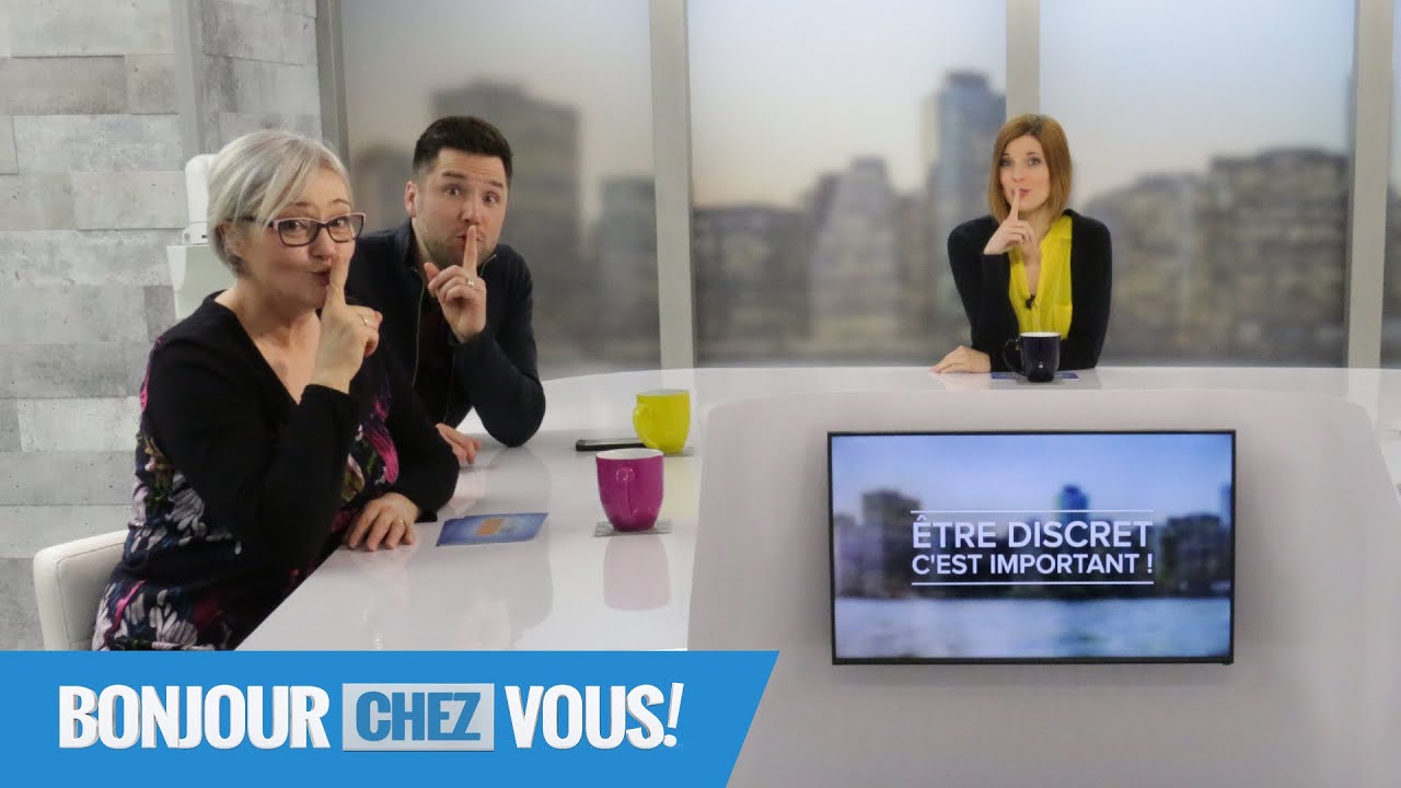 &Ecirc;tre discret c'est important ! - Bonjour chez vous ! - L'&eacute;quipe emci