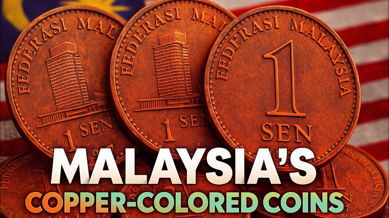 Malaysia's Copper-Colored Coins