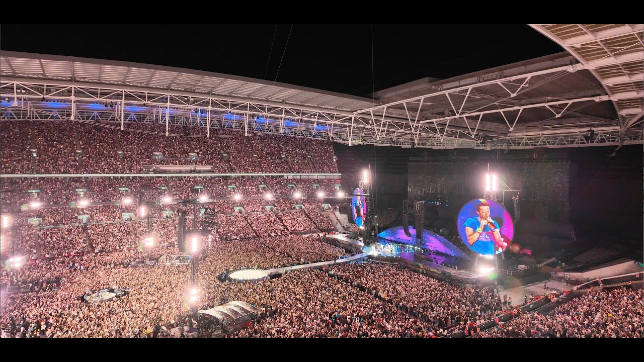 Coldplay Concert- Wembley Stadium, September 3, 2025
