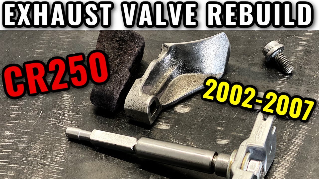 2002-2007 CR250 Power Valve REBUILD - STEP BY STEP