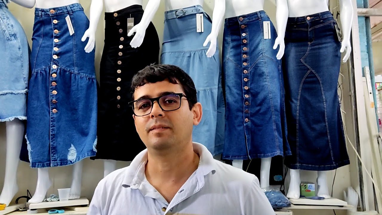 FEIRA DA SULANCA DE CARUARU SAIAS JEANS PREMIUM MODA EVANGÉLICA DIRETO DO FABRICANTE!!!