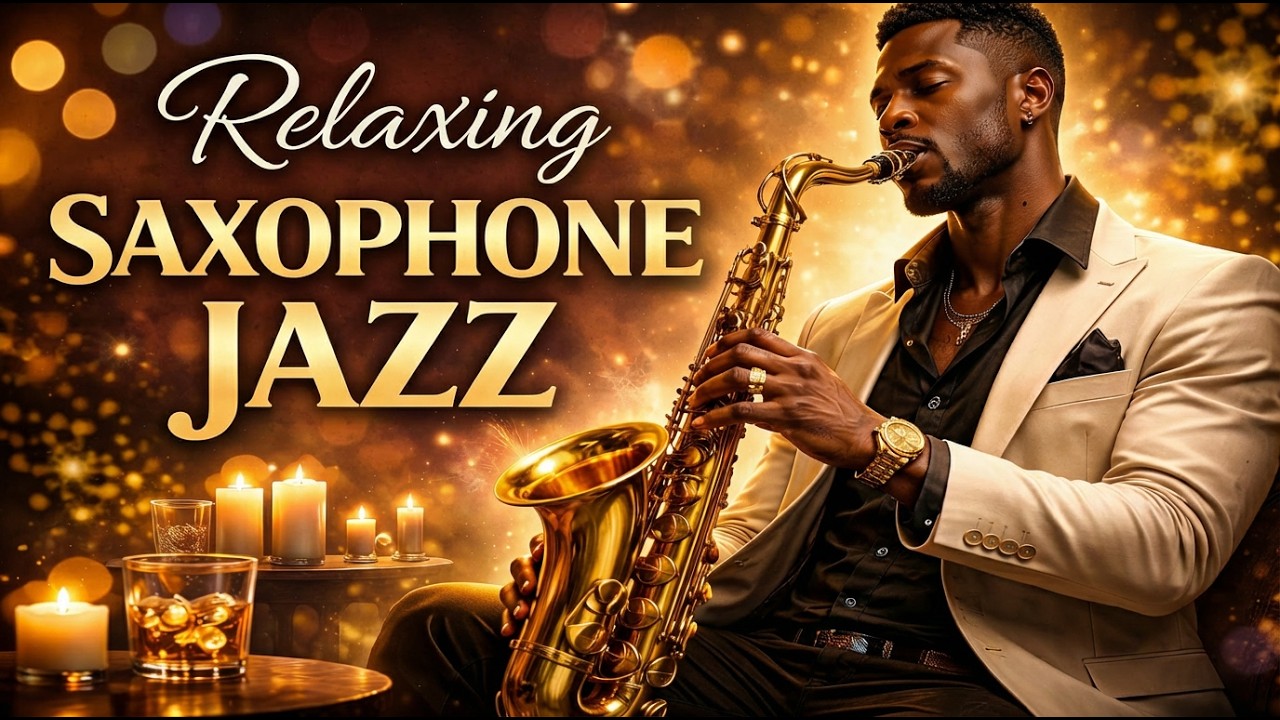 Peaceful Jazz Melodies | Soft Saxophone & Bass for Deep Sleep and Tranquility