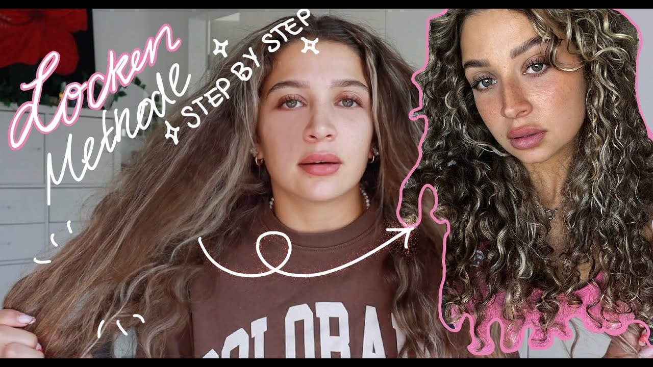 Locken Methode STEP BY STEP 👉🏼👩🏽‍🦱💗