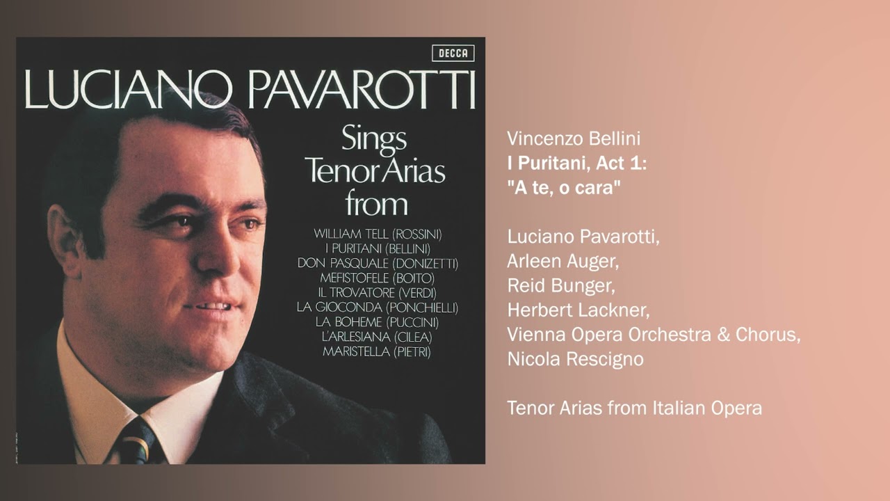 Luciano Pavarotti - I Puritani / Act 1: 