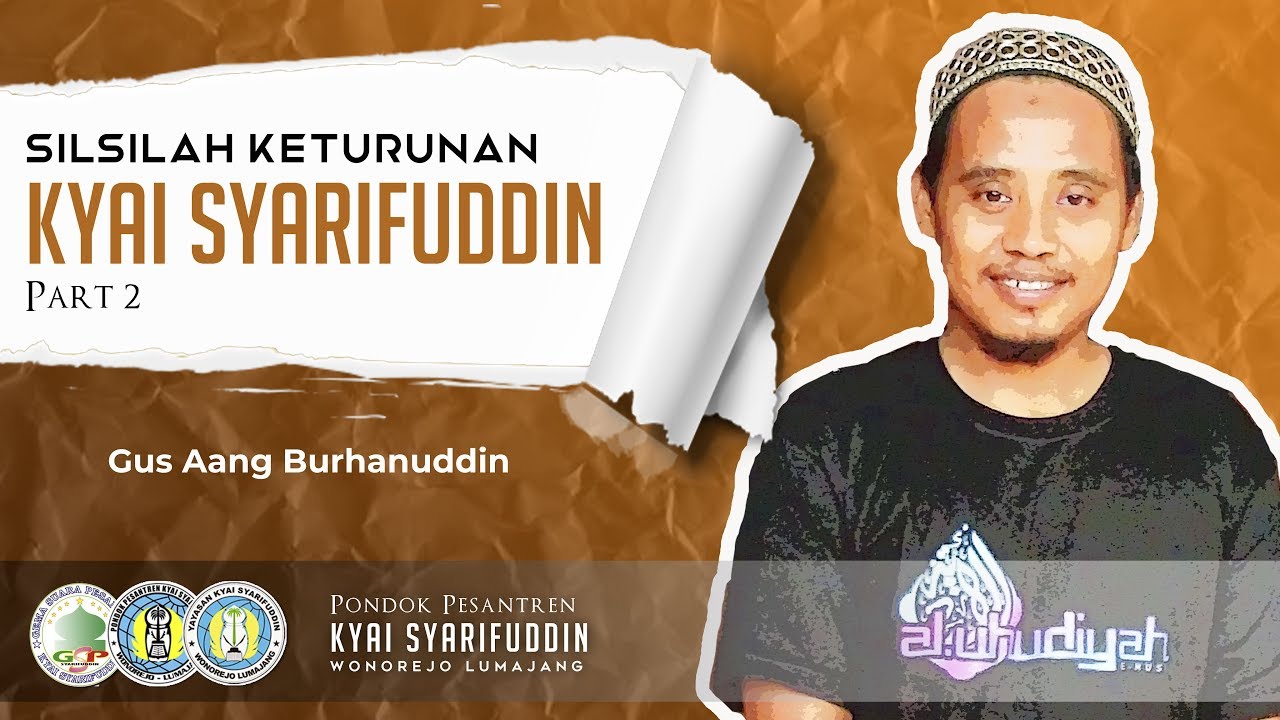 SILSILAH KETURUNAN KYAI SYARIFUDDIN (Bagian 02) 😊😍