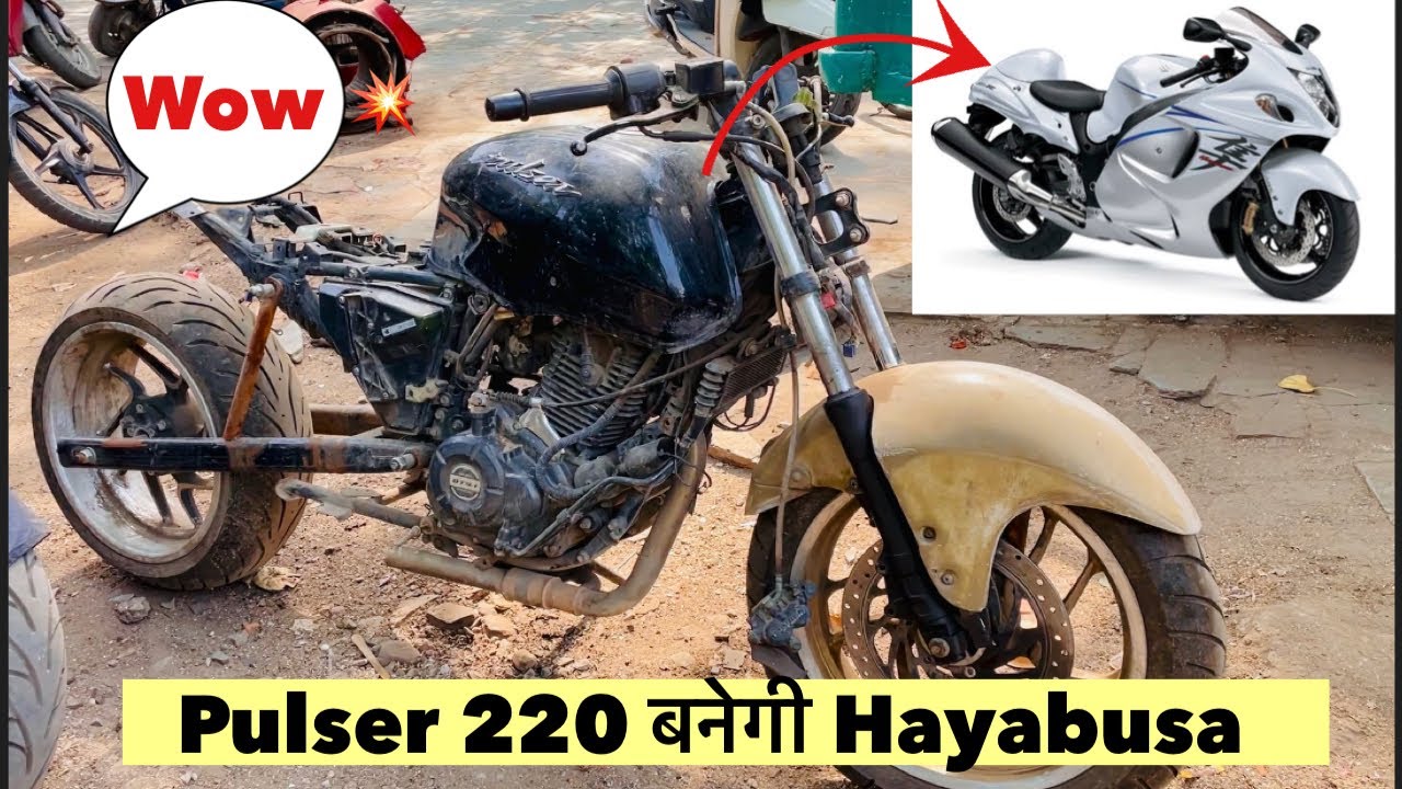 Pulser 220 modified into Hayabusa 2023 | 220 modified | modified hayabusa 2023 | @Amazingcustom
